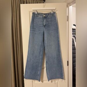 Mango Catherine Culotte High Rise Jeans